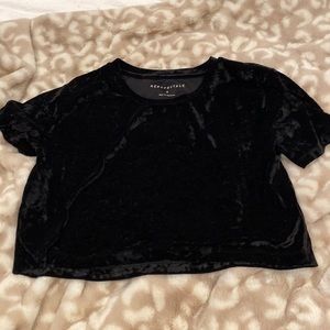 Velvet top from Aeropostale size S